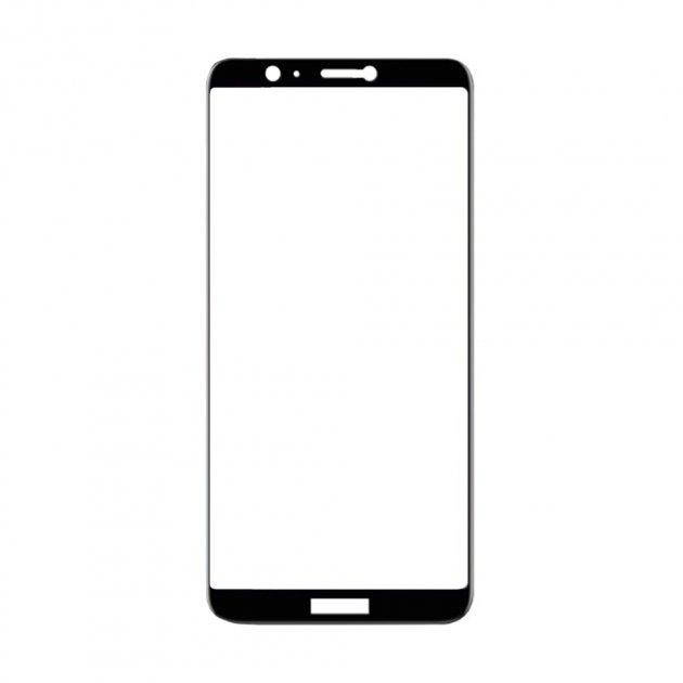 

Защитное стекло для Huawei P Smart 2018 на экран 5д HQ стекло на телефон хуавей п смарт 2018 черное HQG, Черный