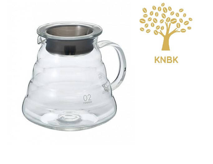 

Кофейный заварник Hario V60 600 мл (Сервер Харио) 02. XGS-60TB, Прозрачный