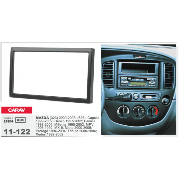 

Рамка перехідна Carav 11-122 MAZDA 323/MX5/Demio/MPV/Tribute/Xedos