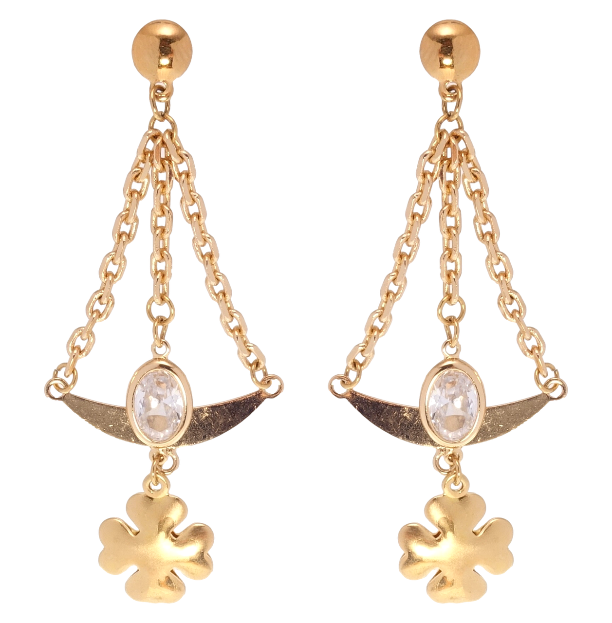 

Серьги Xuping Позолота 18K гвоздики (пусеты) "Декоративные подвески"