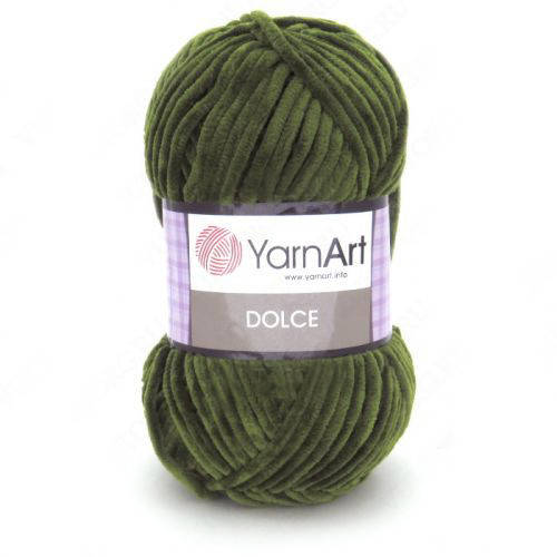 

Yarnart Dolce хаки № 772