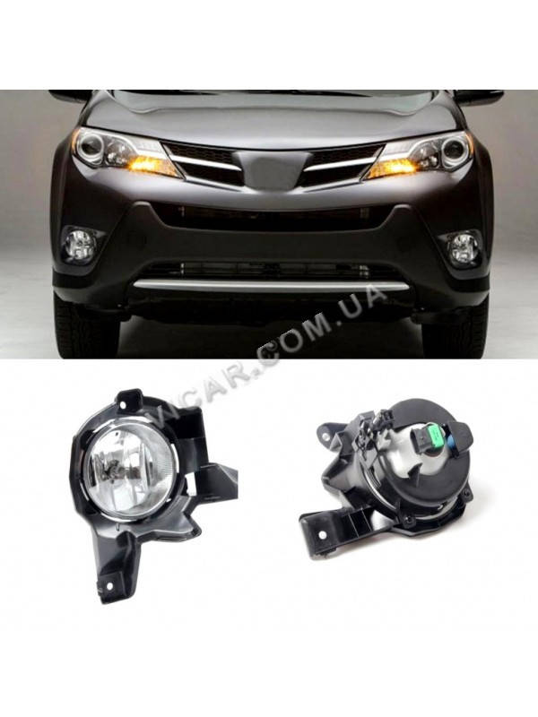

Противотуманки под оригинальный дизайн Toyota RAV4 (13-17)
