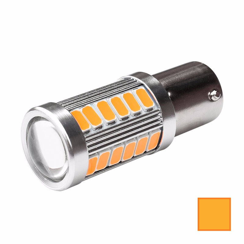 

LED лампа Inovation Lab BAY15D 12V оранжевая
