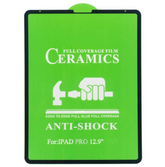 

Захисна плівка Ceramic Apple iPad Pro 12.9'' 2018 Full Glue black, Черный