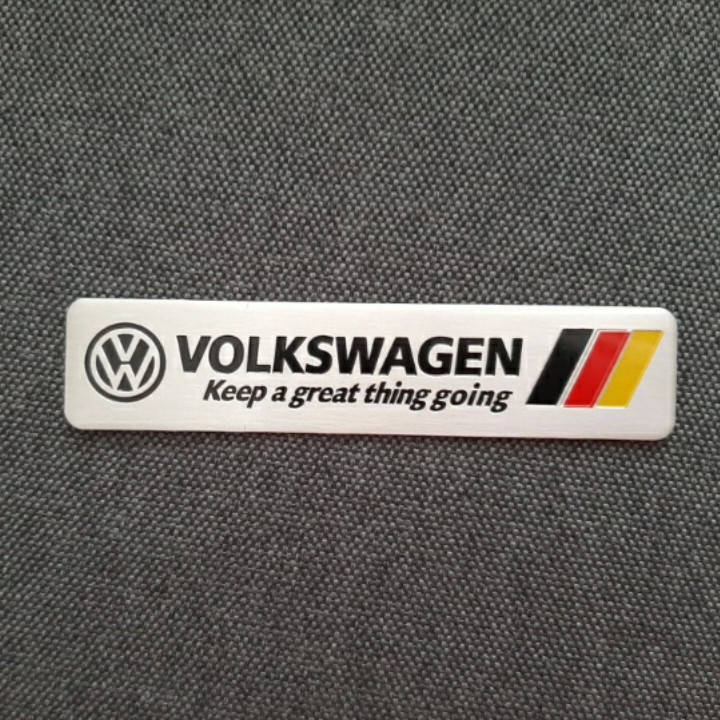 

Наклейка/ Шильдик/ Емблема на авто Volkswagen 120×26 мм.