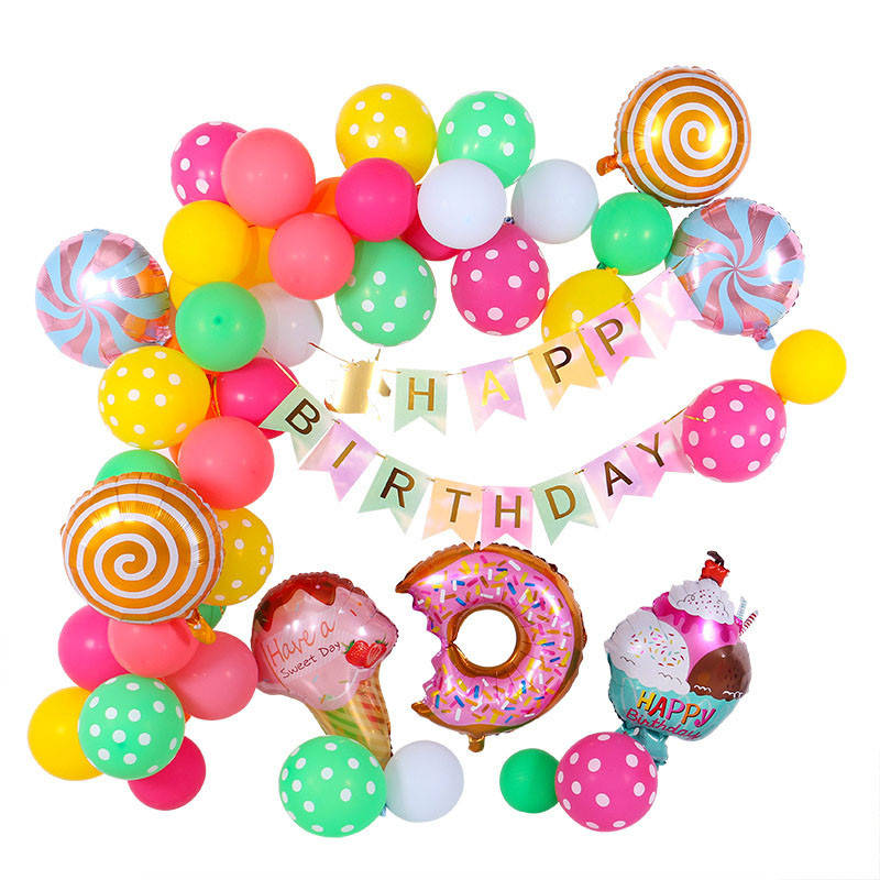 

Набор праздничных шариков Happy Birthday