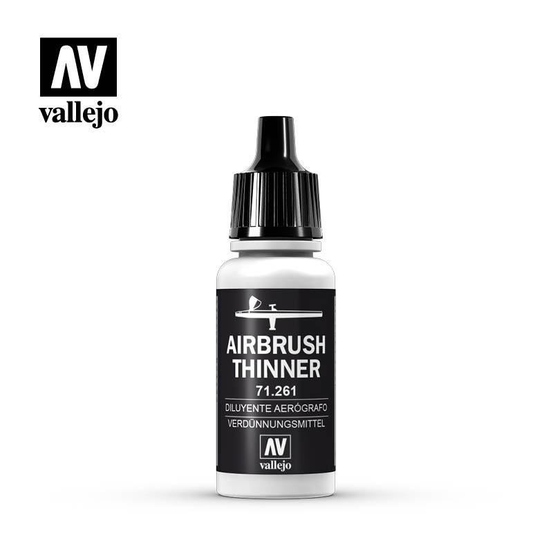 

Растворитель для водорастворимых акриловых красок 17мл. Airbrush Thinner VALLEJO 71261