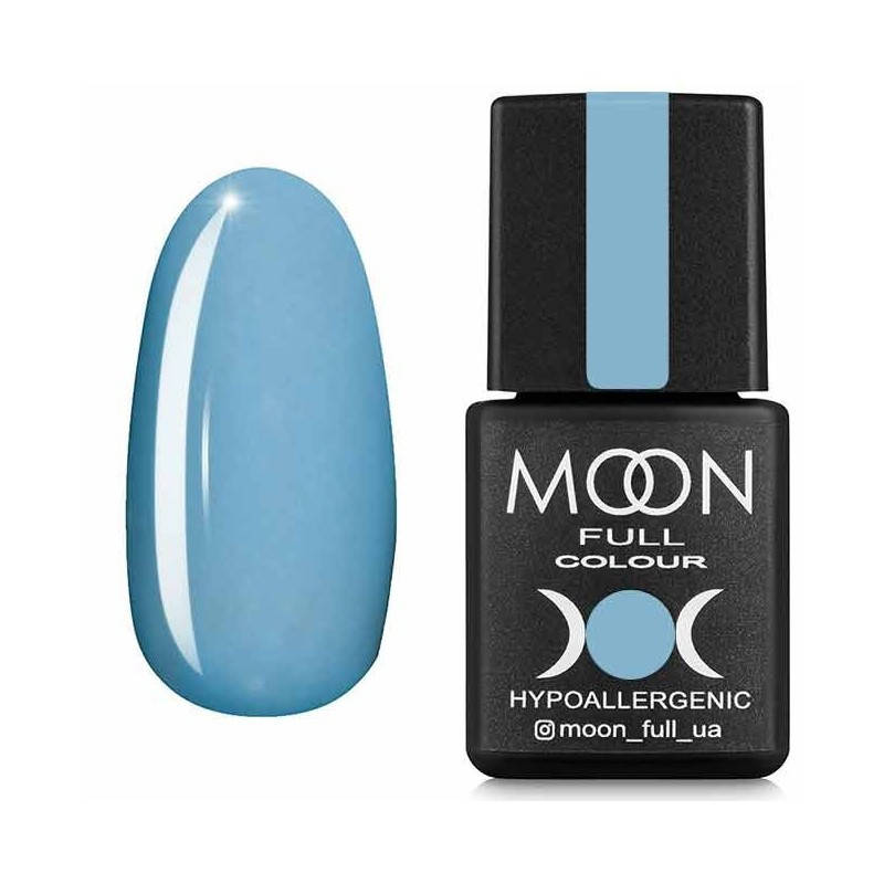 

Гель-лак Moon Full Summer UV/LED, 630 нежно-голубой, 8 мл