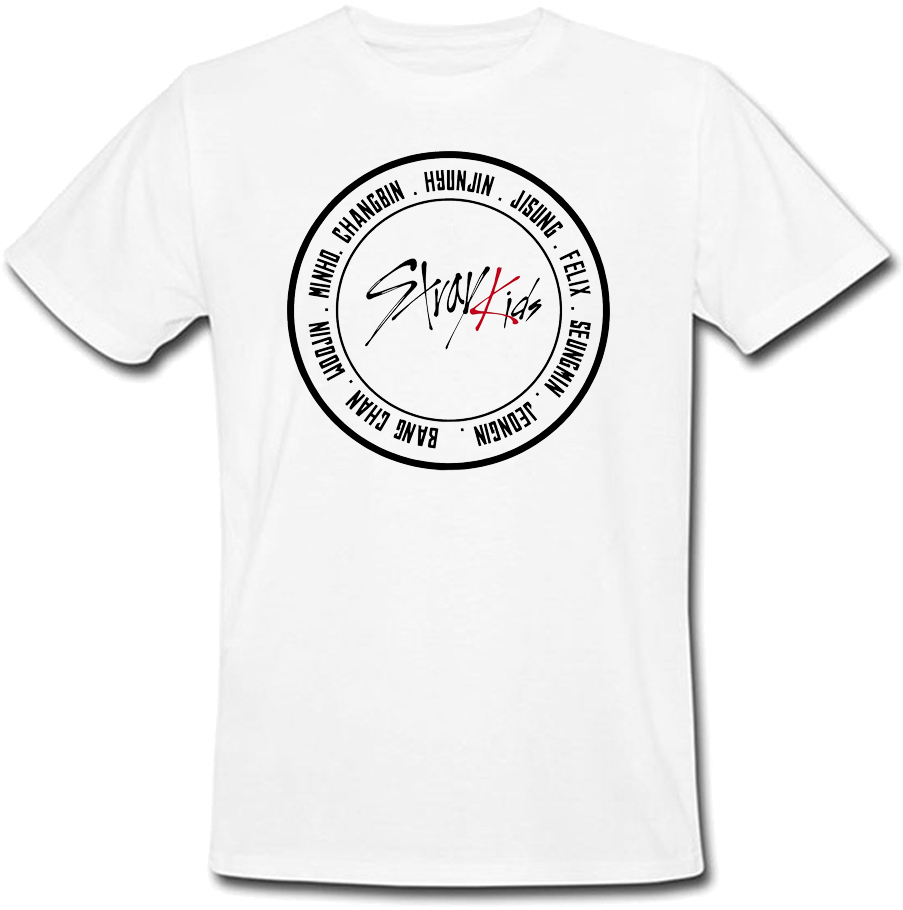 

Футболка Stray Kids - Logo (белая) XL