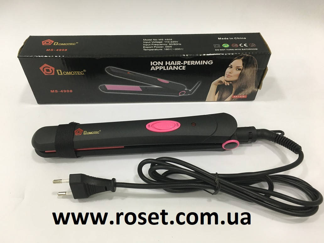 

Плойка щипцы для волос Domotec MS-4908