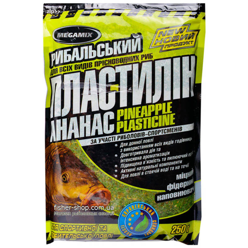 

Пластилін MEGAMIX "Ананас" 0,25 кг