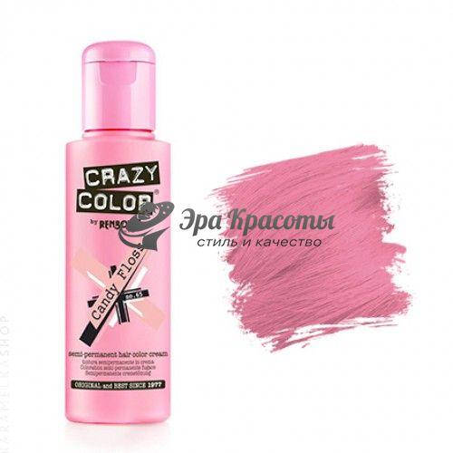 

Краска для волос 65 Candy Floss Сахарная вата Crazy color Osmo Professional, 100 мл