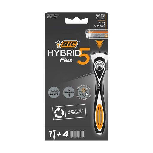 

Станок для бритья мужской BIC Flex 5 Hibrid с 4 сменными картриджами