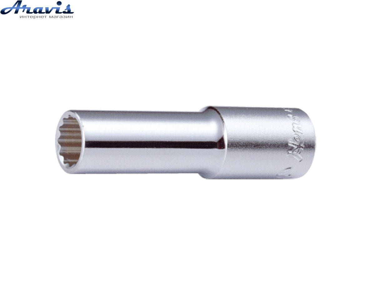 

Головка торцевая глубокая 1/2" 14мм 12-гранная Hans 4302M14