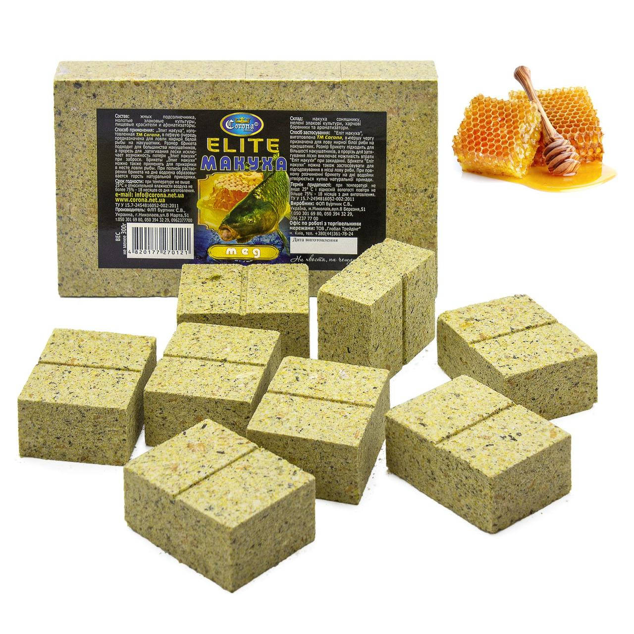 

Макуха Корона Еліт 300г кубик 8шт Мед