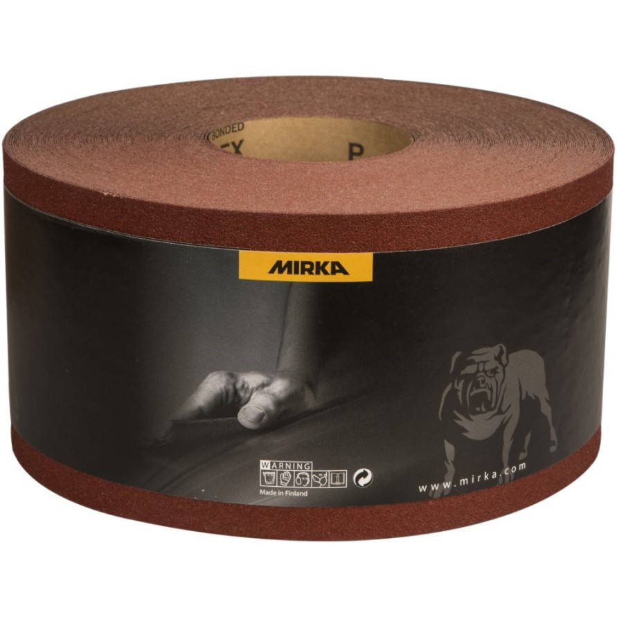 

Наждачная бумага в рулоне Mirka Hiflex P150 115 мм x 50 м