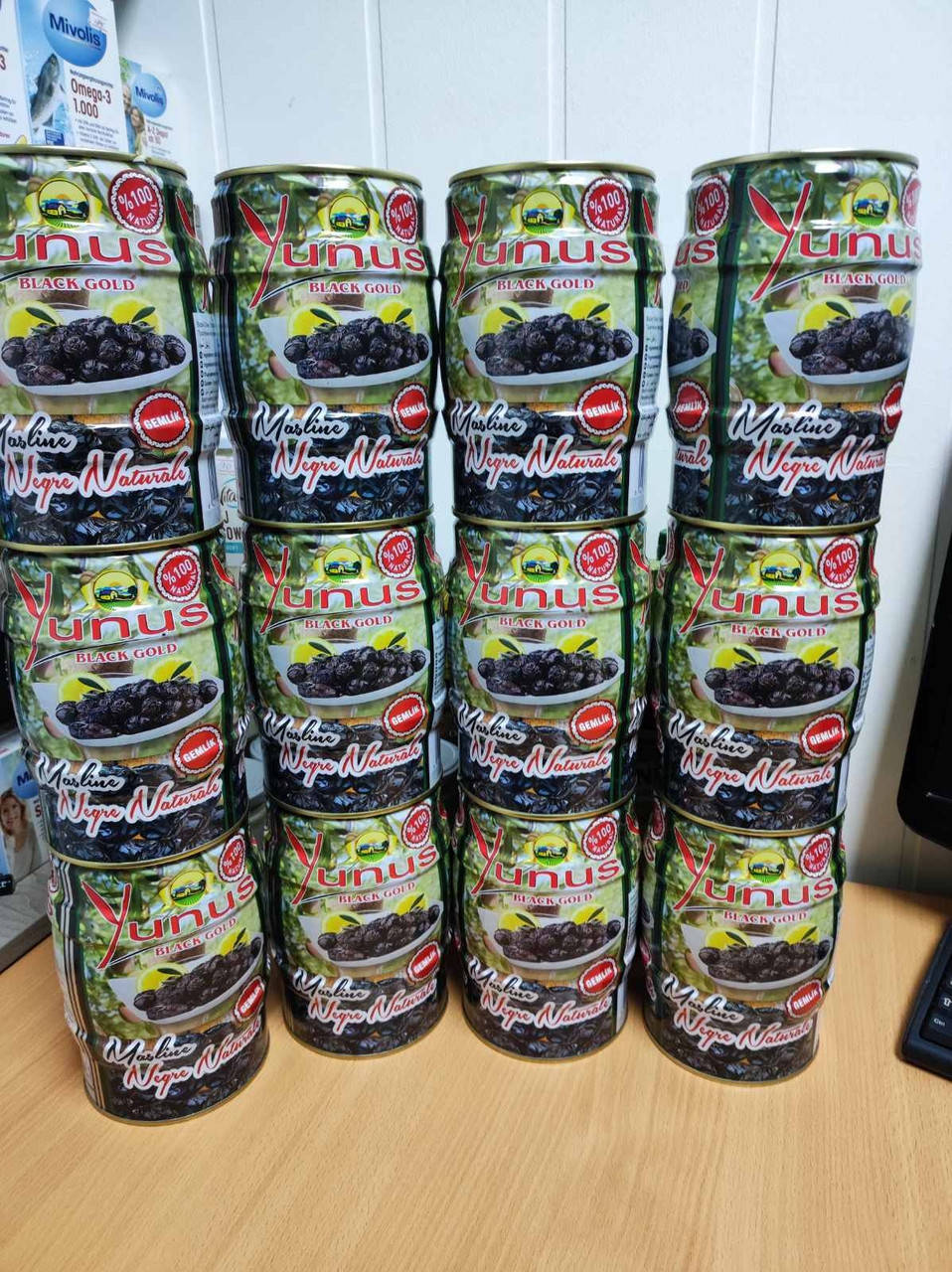 

Маслины вяленые Yunus Black Gold 1000g (чистый вес)