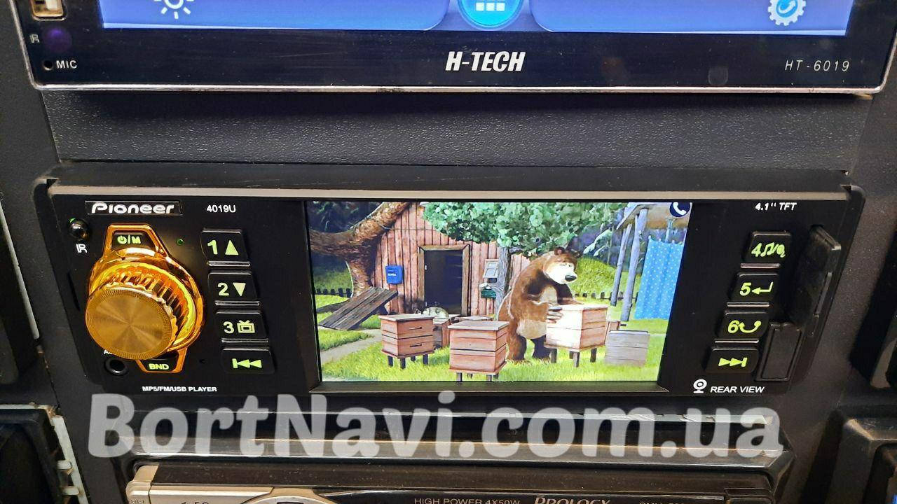 

Автомагнитола MP4 Pioneer 4019 U Экран 4.1" Gold + Bluetooth + avin + ПУЛЬТ НА РУЛЬ
