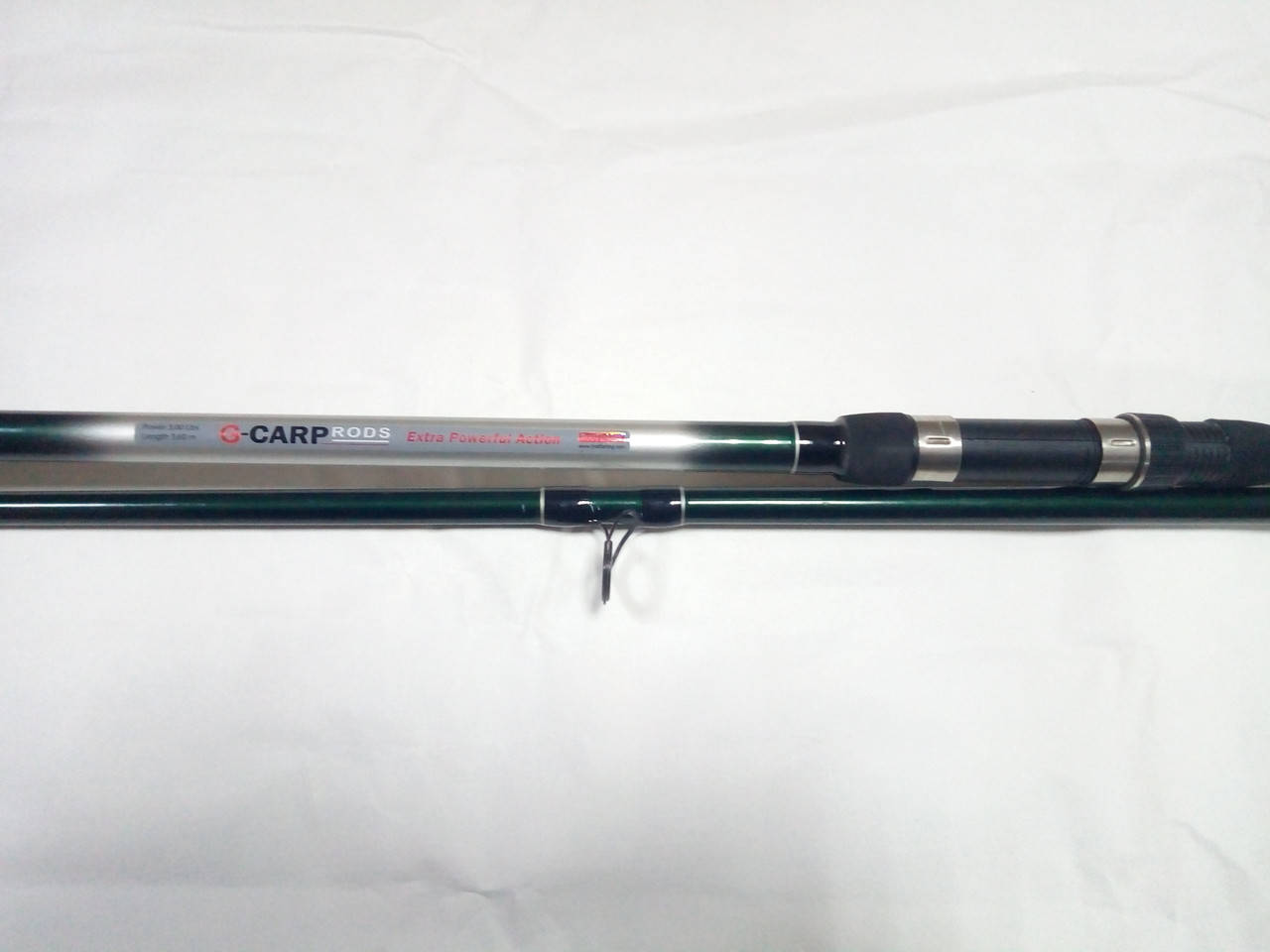

Вудилище коропове Bratfishing G – CARP RODS 3,6 м 3 lb 2-х секційне, Зелёный