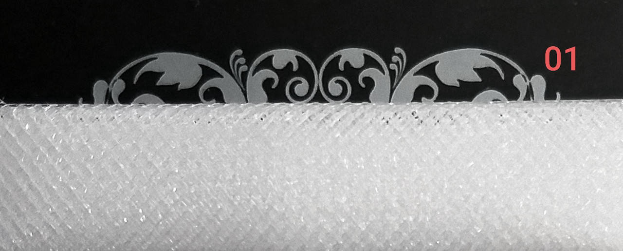 

Ткань Фатин белый средней жесткости Kristal tul Glaza. Турция. 3м.