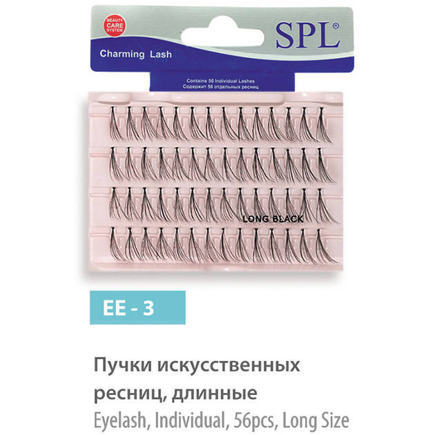 

Пучки вій SPL, довгі 56 шт.