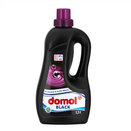 

Domol Black Flüssigwaschmittel - Гель для стирки черных вещей, 40 стирок, 1,5 л