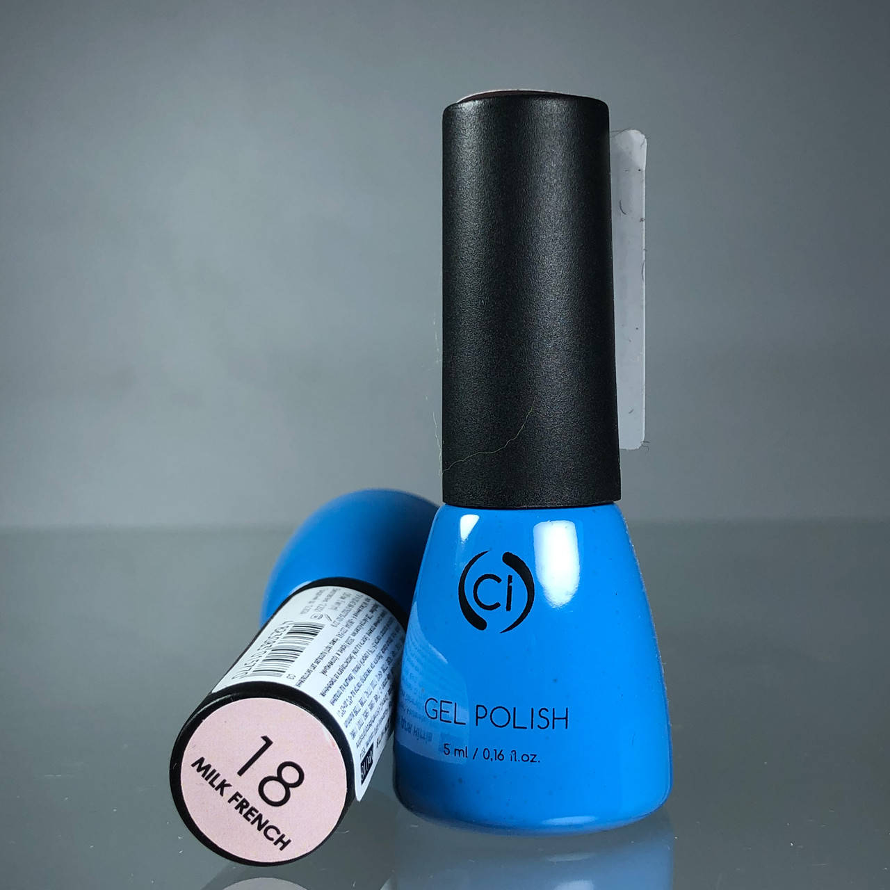 

Гель-лак для ногтей Colour Intense Gel Polish 5 мл № 018 Матовый Milk french Светло-сиреневый