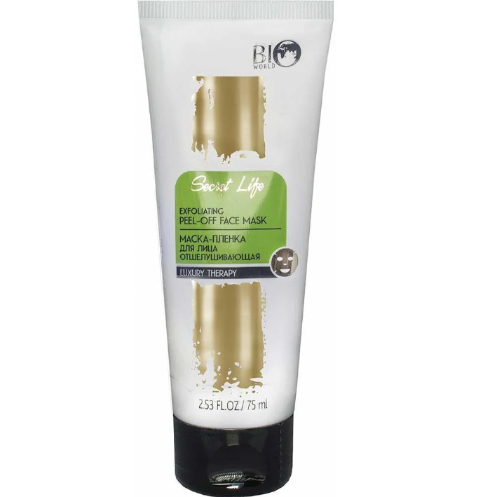 

Маска-пленка для лица "Отшелушивающая" Bio World Secret Life Luxury Therapy Exfoliating 75 мл