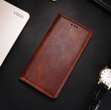 

Чехол книжка Ktry для Sharp Aquos S2 / C10 / SH-Z01 / FS8010 / Есть стекла Brown