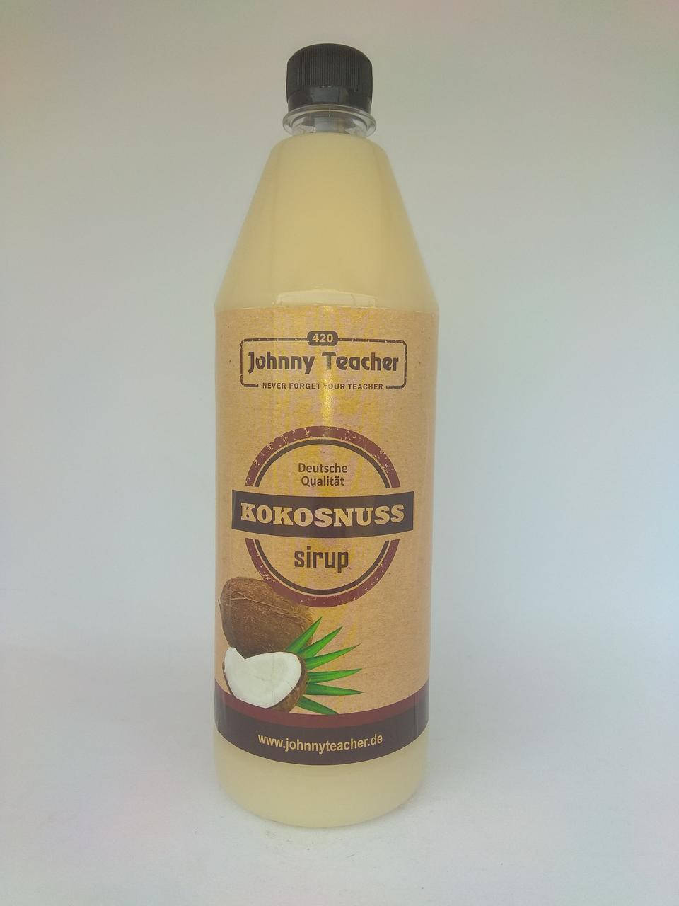 

Сироп ТМ Johnny Teacher Кокос 1350 г (пластик)