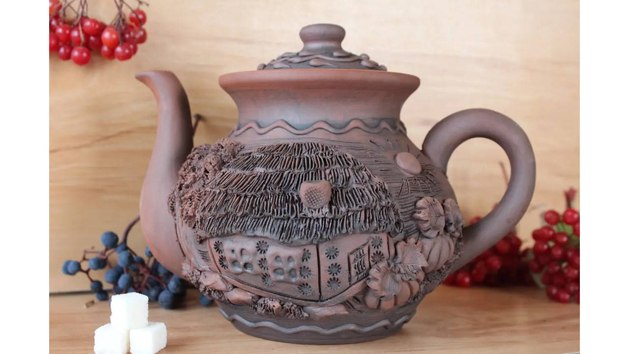 

Чайник "Село" 1л.
