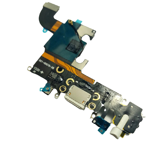 

Шлейф зарядки для iPhone 6S белый