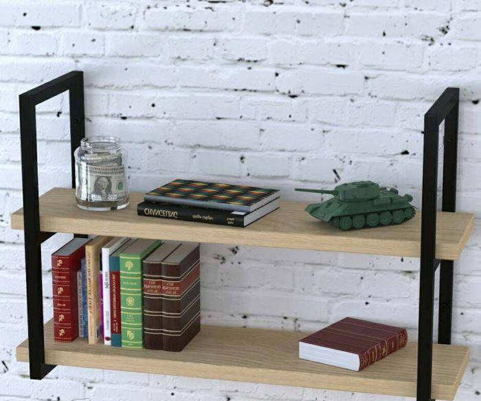 

Навесная - Настенная Полка LNK - LOFT 600*920*300