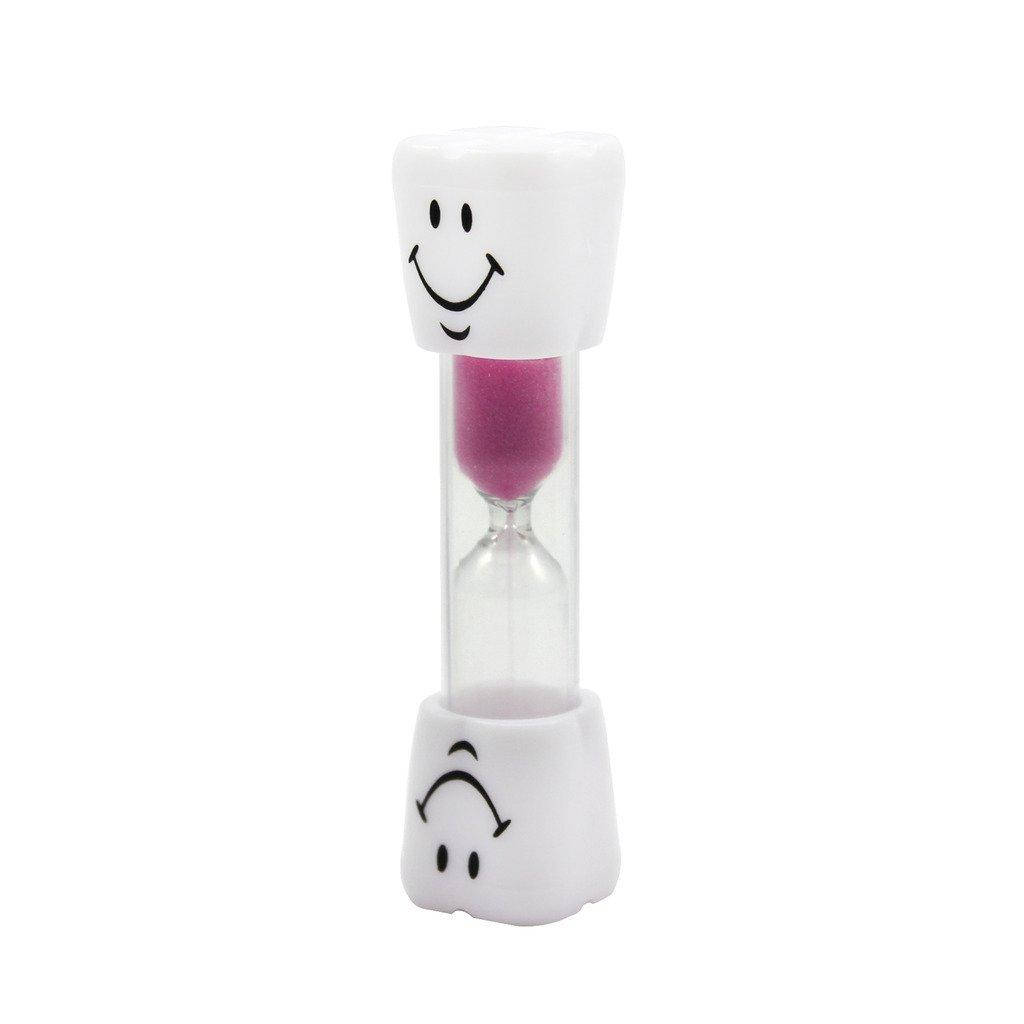 

Песочные часы Hourglass, таймер на 5 минут, розовый песок.