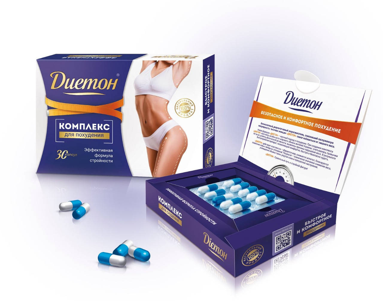 

"Диетон" - Умное похудение, 30 капсул