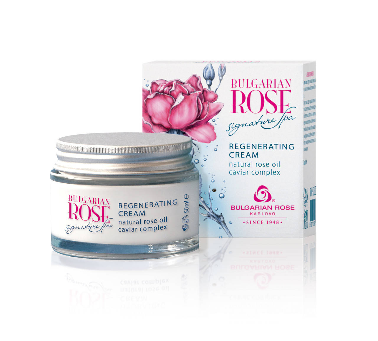 

Регенерирующий крем для лица Bulgarian Rose Signature SPA от Bulgarian Rose 50 мл