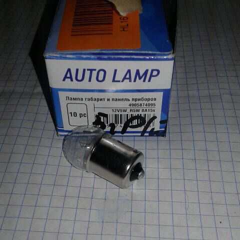 

Лампа R5W BA15s 12V 5W Tempest 4905874095