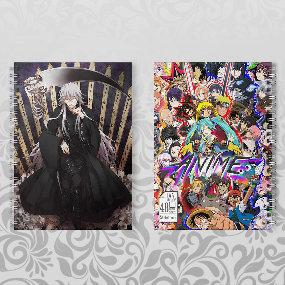 

Скетчбук Аниме Black Butler 012