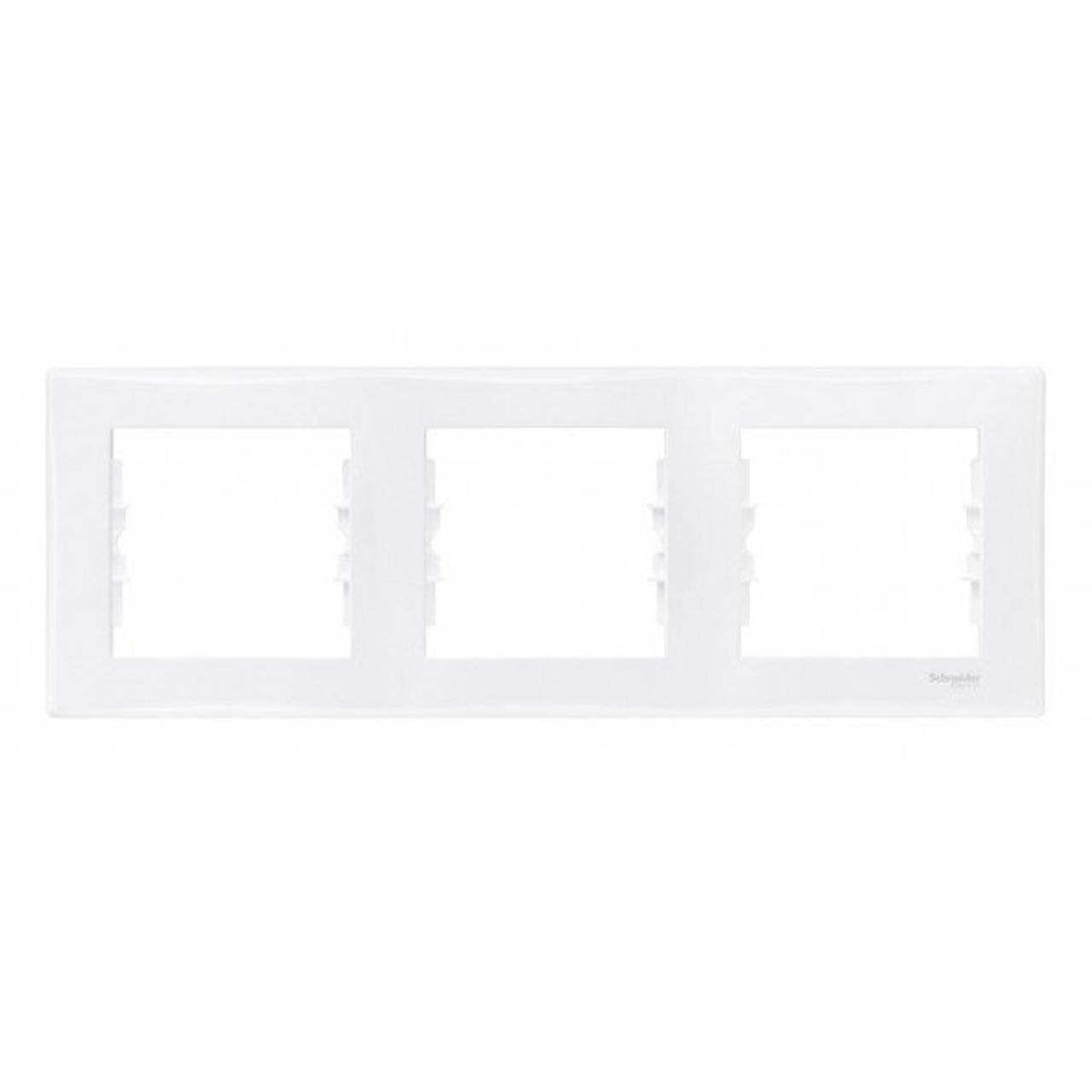 

Schneider Electric Sedna SDN5800521 Рамка 3 гнізда горизонтальна біла