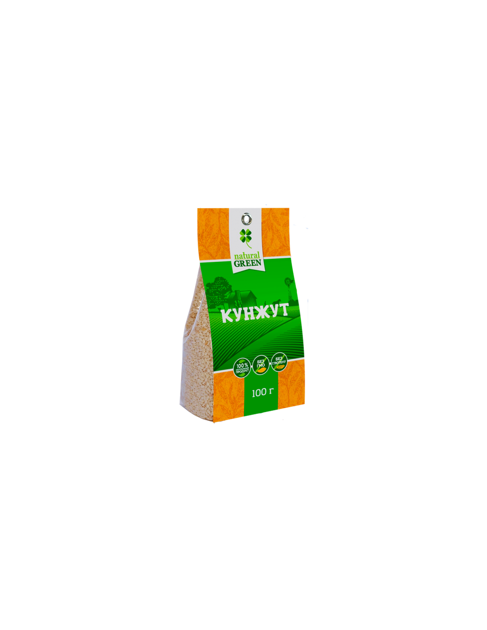 

Кунжут белый, 100 г, NATURAL GREEN