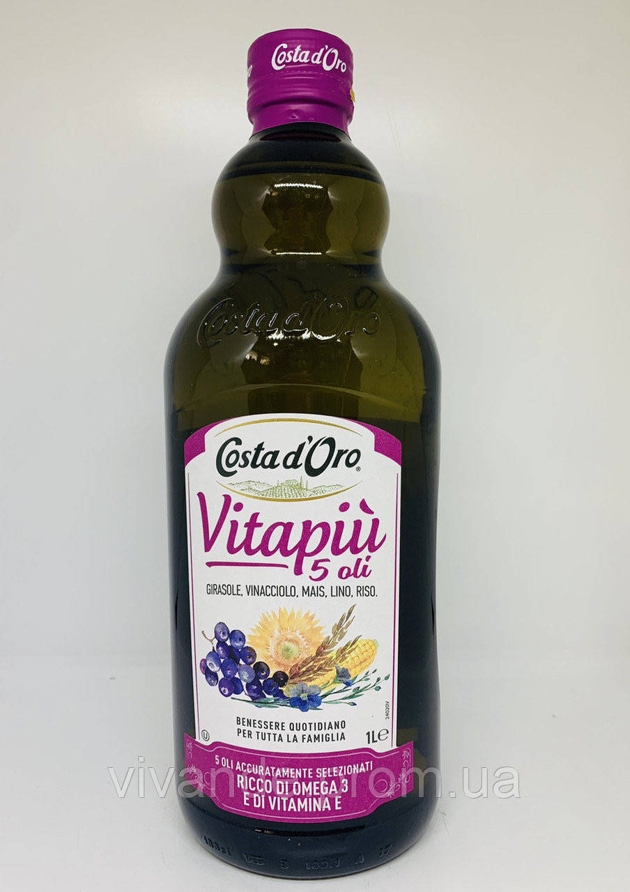 

Микс 5 масел Омега 3 «Costa d'Oro Omega 3 & 6» 1л