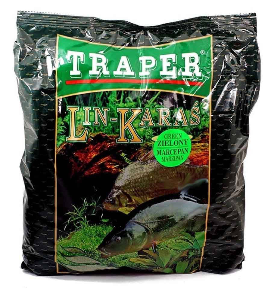 

Прикормка Traper Feeder Secret Линь-Карась Зеленый Марципан 2.5 кг