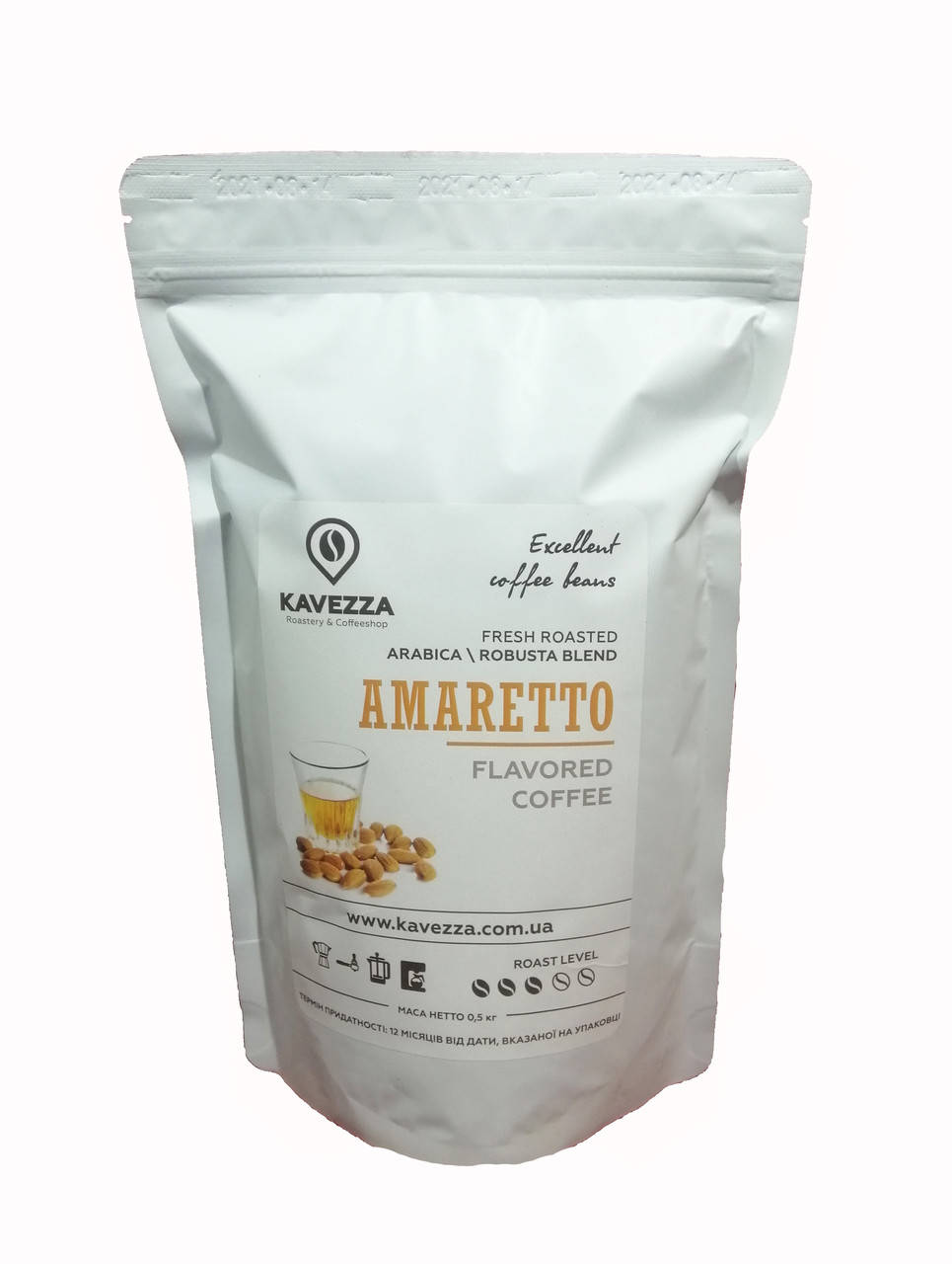 

Кава в зернах ароматизована "Амаретто"(Amaretto), 500 г