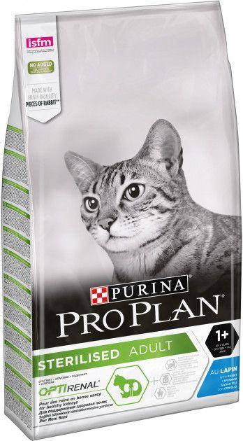 

Сухой корм для кошек Purina Pro Plan Sterilised с кроликом 10 кг - Уточняйте наличие