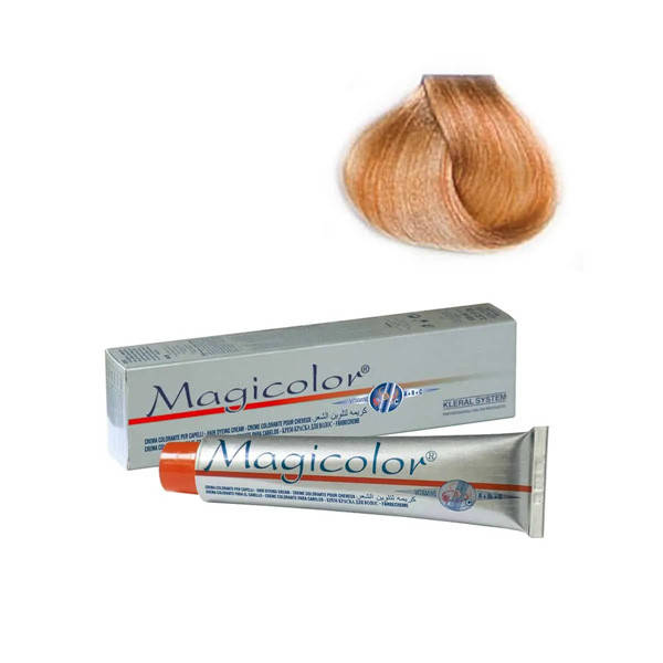 

Стойкая крем-краска для волос Kleral System Magicolor 100 мл 9.43 Медный очень светлый блондин