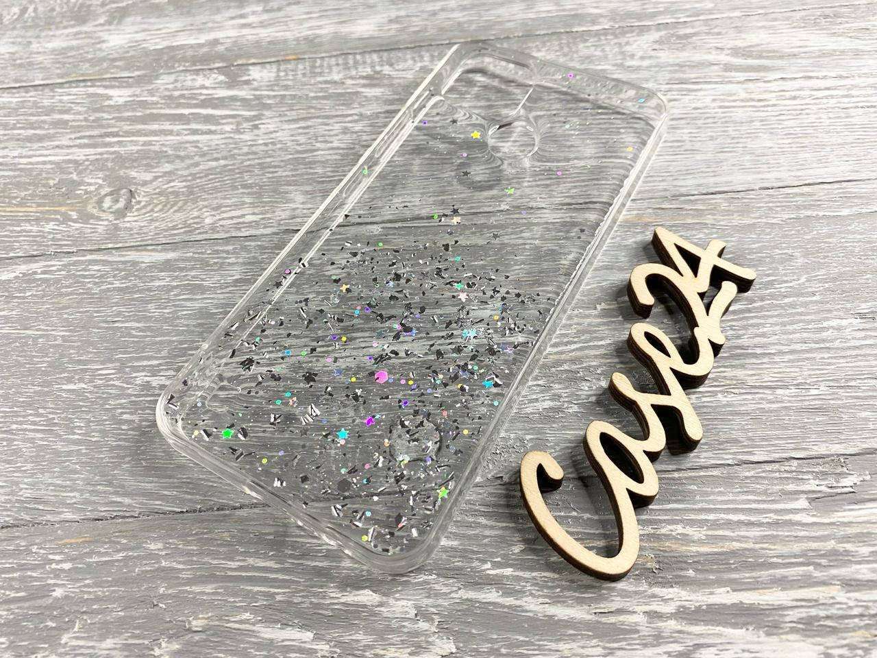 

TPU чехол Star Glitter для Realme C21 прозрачный
