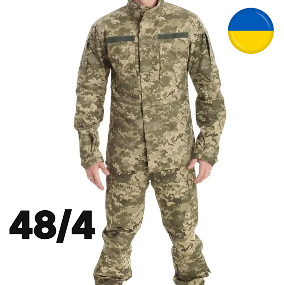 

Форма летняя (Размер 48/4) ЗСУ Пиксель Костюм тактический одежда для военных, Хаки