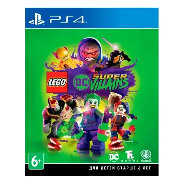 

Игра для PS4 Sony Lego DC Super-Villains русские субтитры