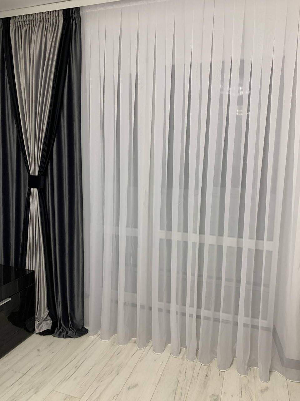 

Однотонная тюль на основе Креп-шифон. Цвет: Белый