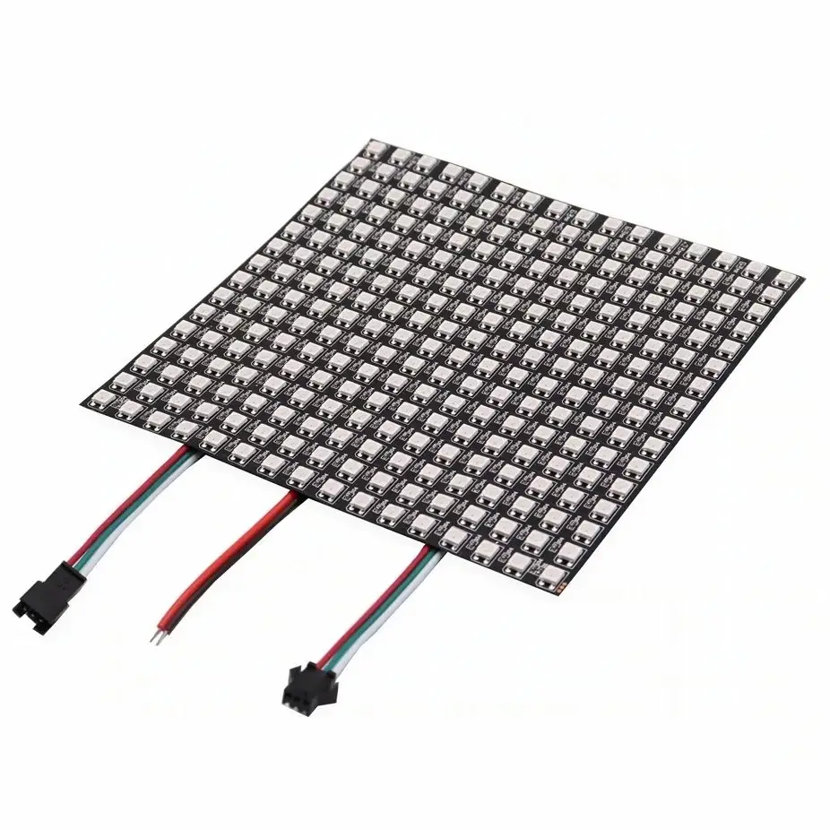 

Адресная Smart LED матрица LT WS2812B 16*16см SMD5050 256led 5v ip20 smart-2812b-16*16